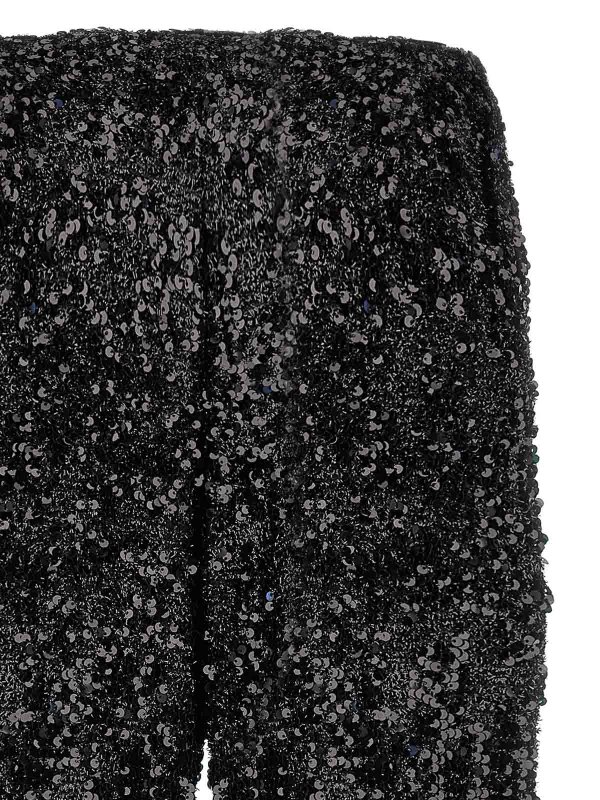 The Best Shops LE TWINS: Casual Hosen - Kurzes Kleid - Schwarz