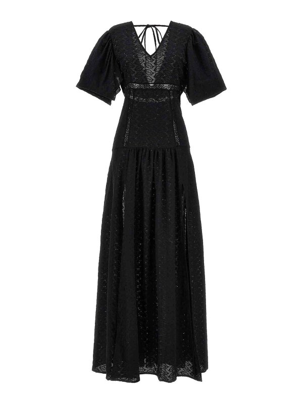 LE TWINS: Robe longueur genou - Robe Au Genou - Noir