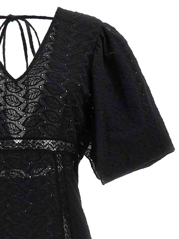 The Best Shops LE TWINS: Robe longueur genou - Robe Au Genou - Noir