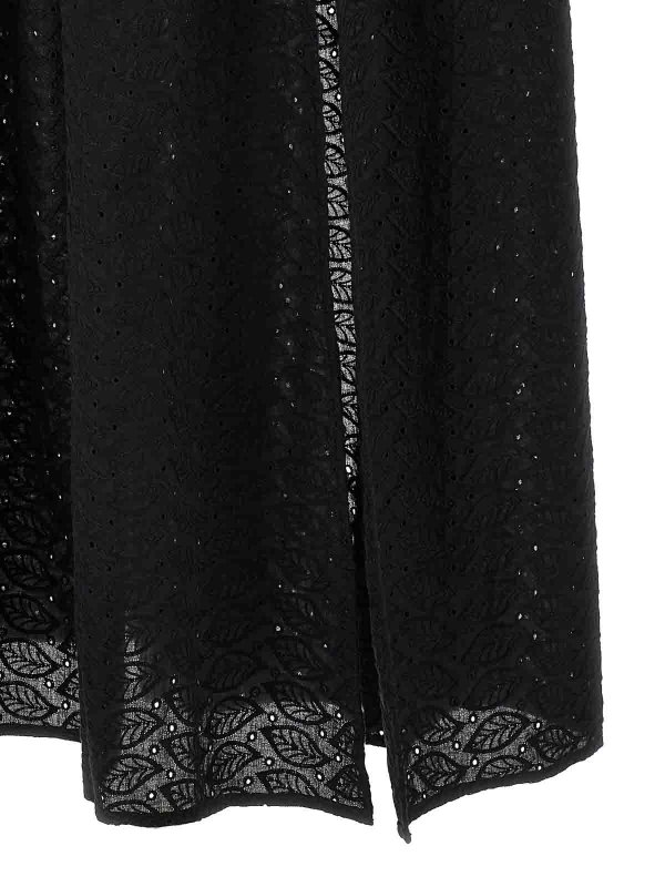 Robe Au Genou - Noir shop online: LE TWINS