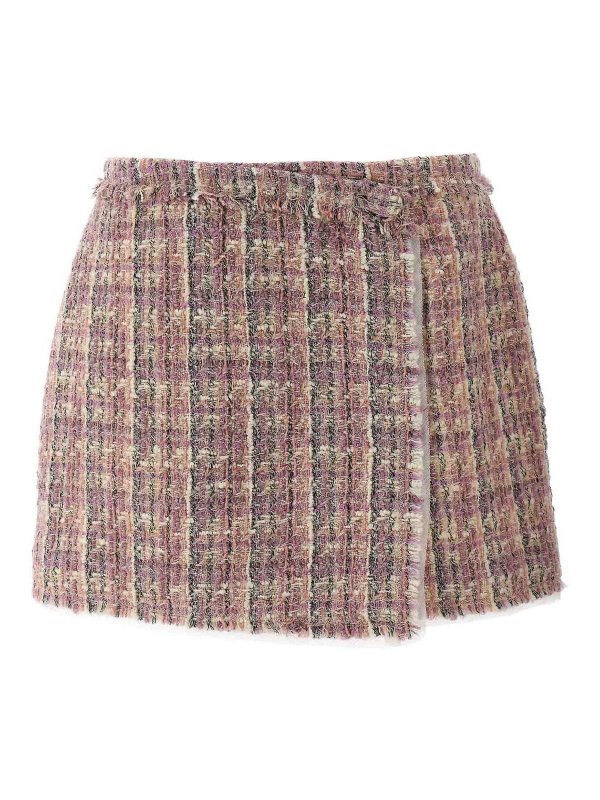 LOVESHACKFANCY: Jupes midi et au genou - Jupe Midi - Couleur Chair