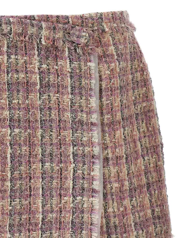 The Best Shops LOVESHACKFANCY: Jupes midi et au genou - Jupe Midi - Couleur Chair