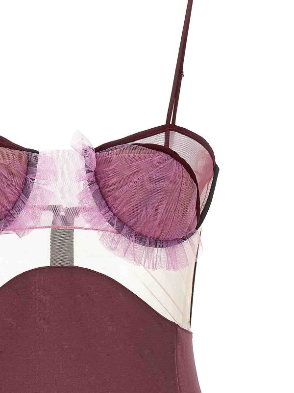 The Best Shops NENSI DOJAKA: ショートドレス - ショートドレス - 紫