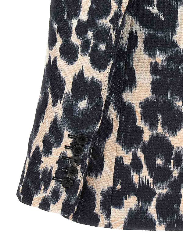 Animal Print Single-Breasted Blazer shop online: TOM FORD