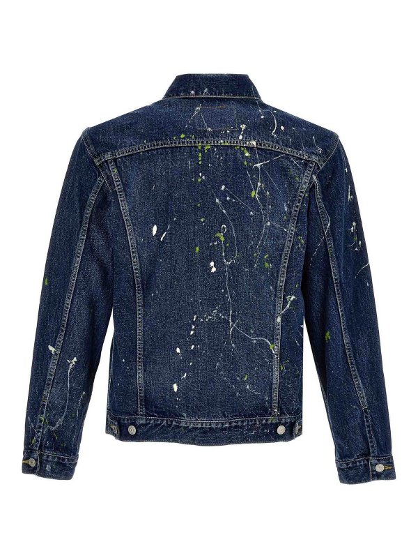 YOHJI YAMAMOTO: Jeansjacken online - Jeansjacke - Blau