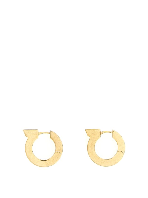 FERRAGAMO: Pendientes - Pendientes - Dorado