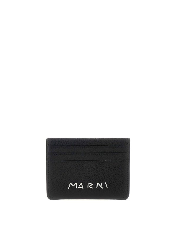 Marni: wallets & purses - Logo Card Holder