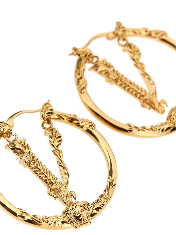 The Best Shops VERSACE: Earrings - V Earrings
