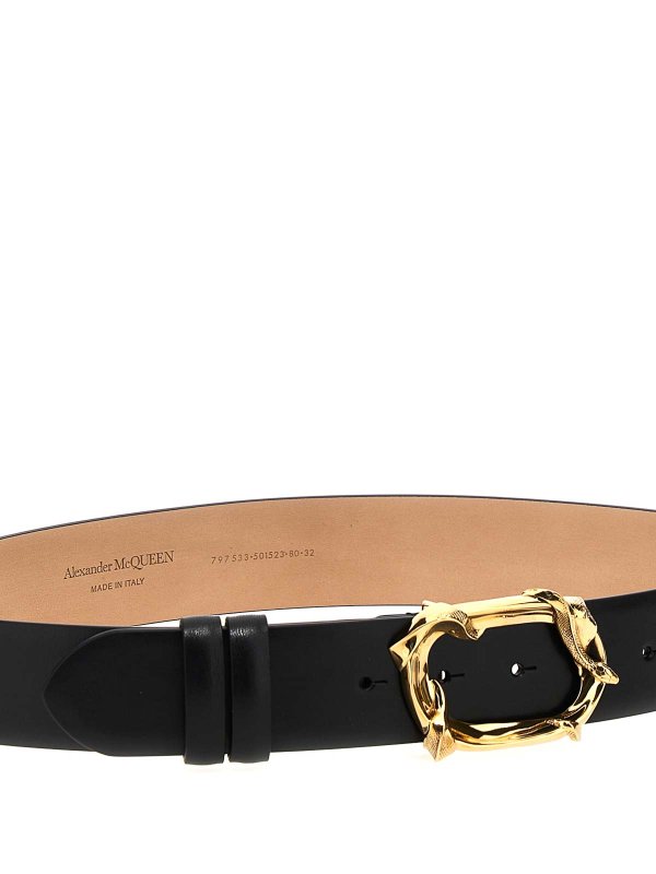 The Best Shops ALEXANDER MCQUEEN: belts - Snake Belt