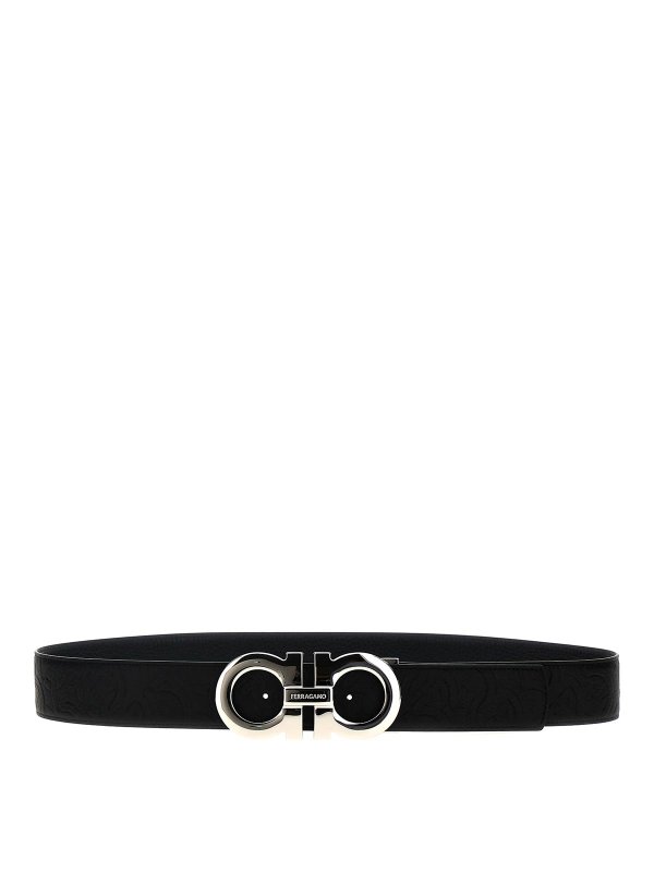 FERRAGAMO: cinture - Cintura reversibile