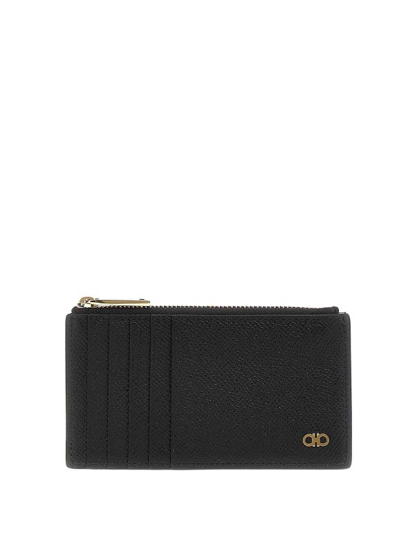 FERRAGAMO: wallets & purses - Leather Card Holder
