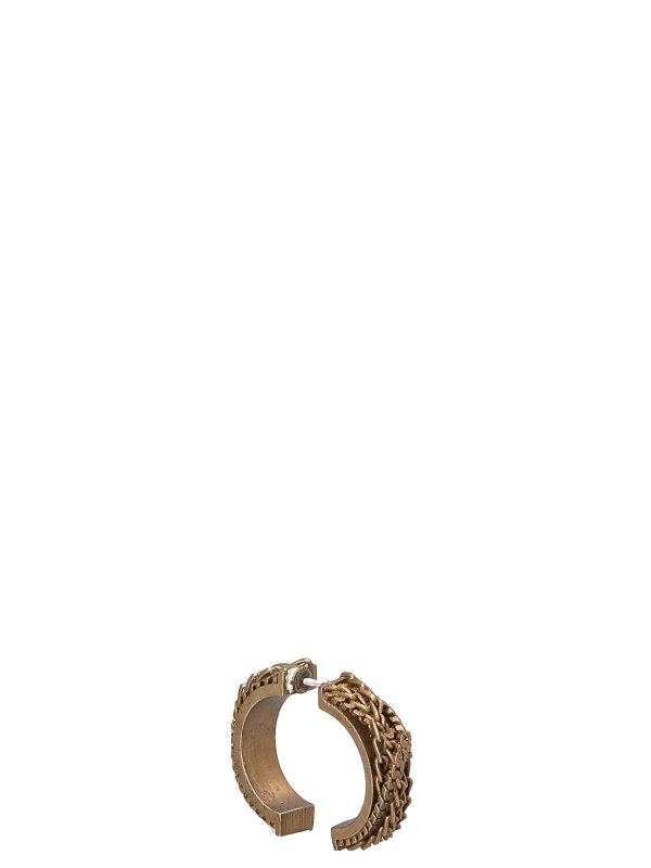 The Best Shops MM6 MAISON MARGIELA: Orecchini - Orecchino a catena singola