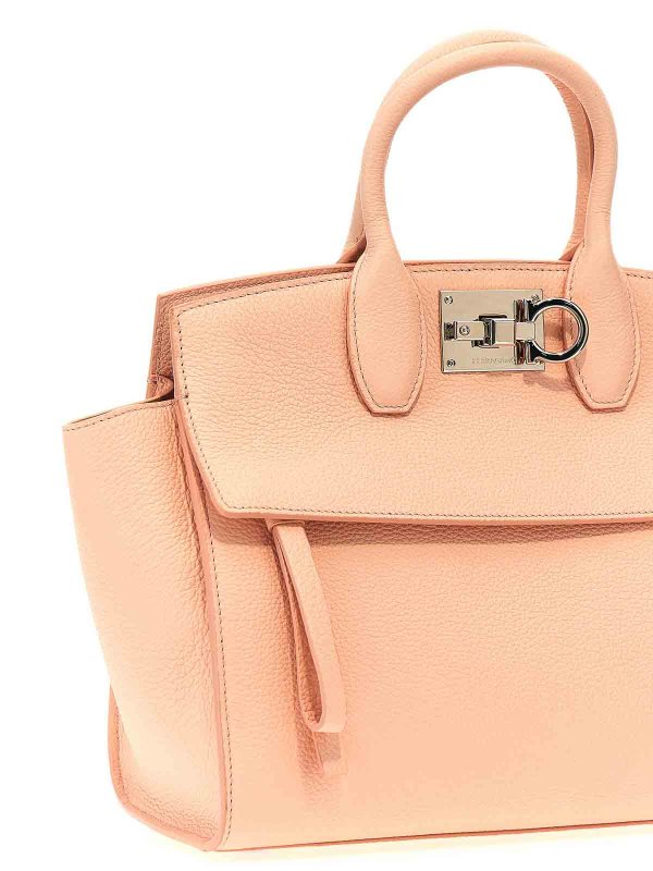 The Best Shops FERRAGAMO: totes bags - The Studio Small Soft Handbag