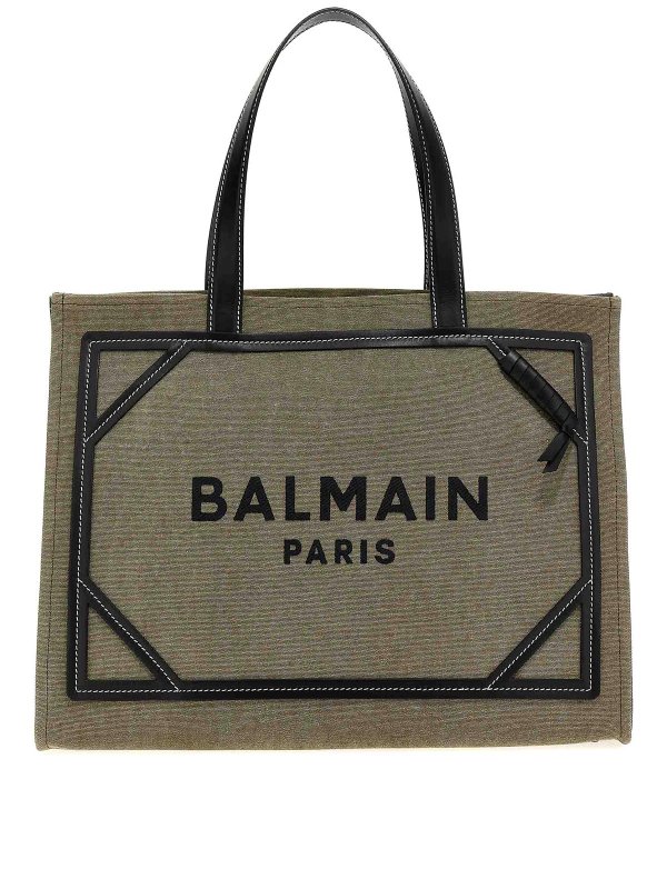 Balmain: トートバッグ - トートバッグ - 緑