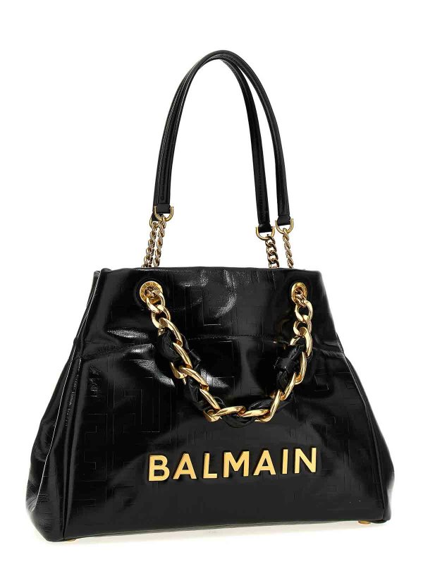 The Best Shops Balmain: Sacs à main - Sac Cabas - Noir
