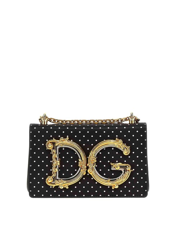 DOLCE & GABBANA: クロスボディバッグ - クロスボディバッグ - 白