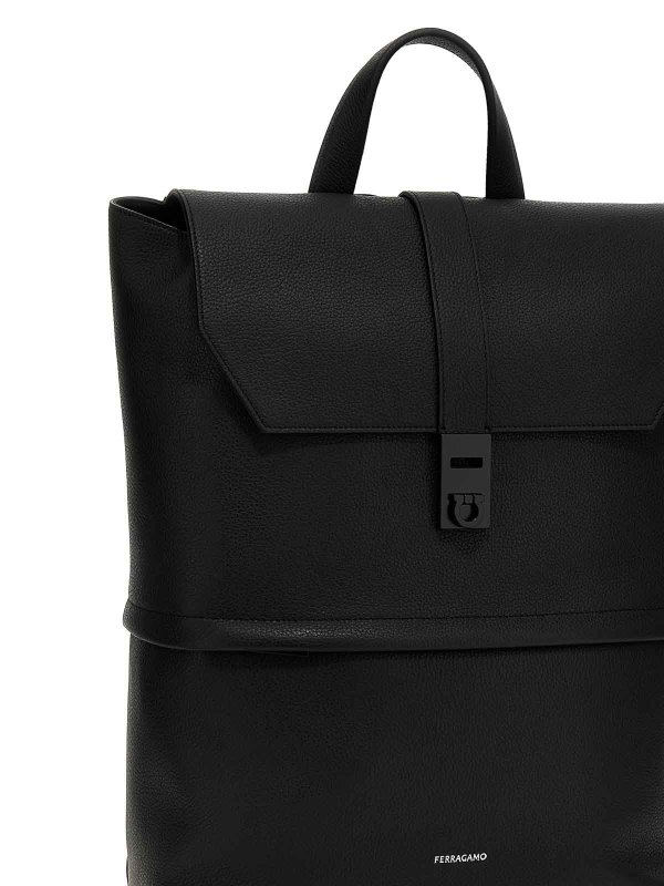 The Best Shops FERRAGAMO: backpacks - Leather Backpack