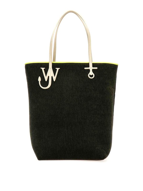 J.W. ANDERSON: Sacs à main - Sac Cabas - Vert