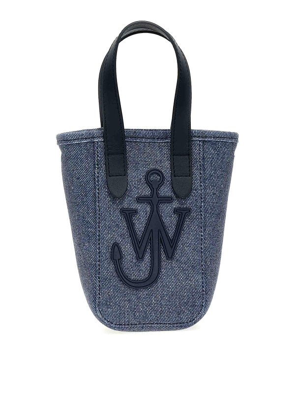 J.W. ANDERSON: totes bags - Mini Belt Shopping Bag