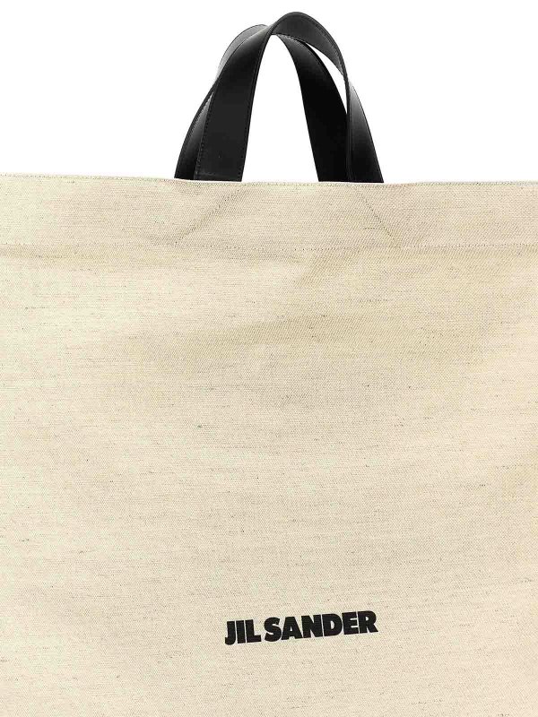 The Best Shops JIL SANDER: Sacs à main - Sac Cabas - Blanc