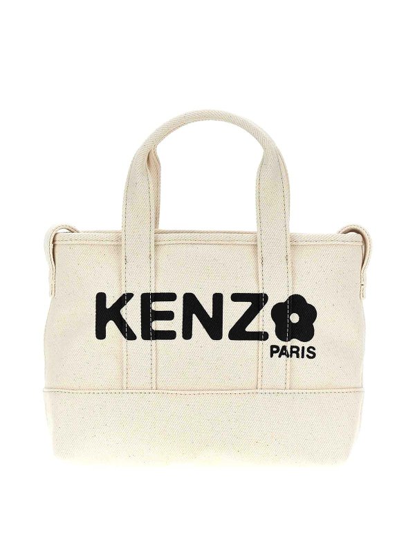 KENZO: トートバッグ - トートバッグ - 白
