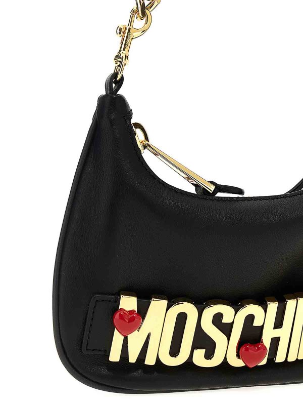 The Best Shops MOSCHINO: ショルダーバッグ - ショルダーバッグ - 黒
