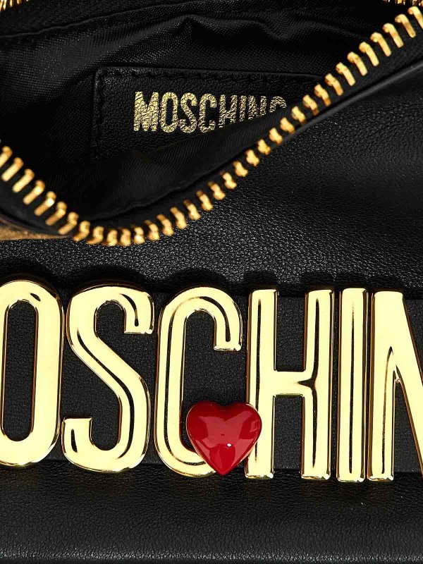 ショルダーバッグ - 黒 shop online: MOSCHINO