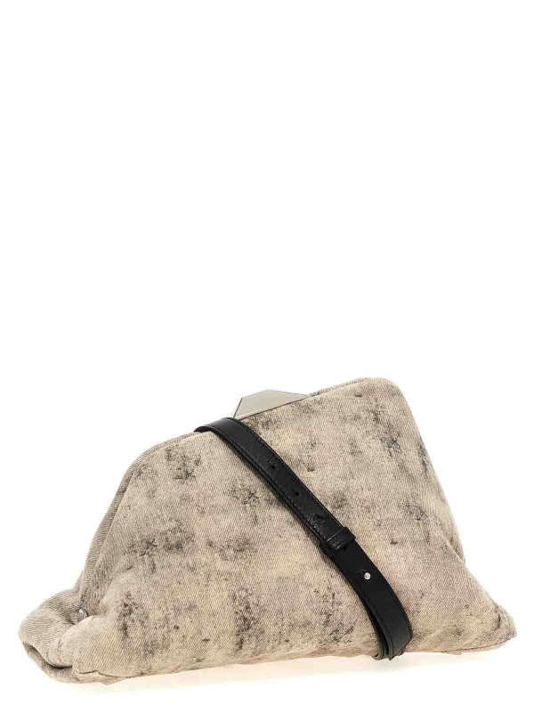 The Attico: Schultertaschen online - Schultertasche - Grau