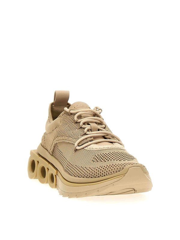 FERRAGAMO: Chaussures de sport online - Baskets - Beige