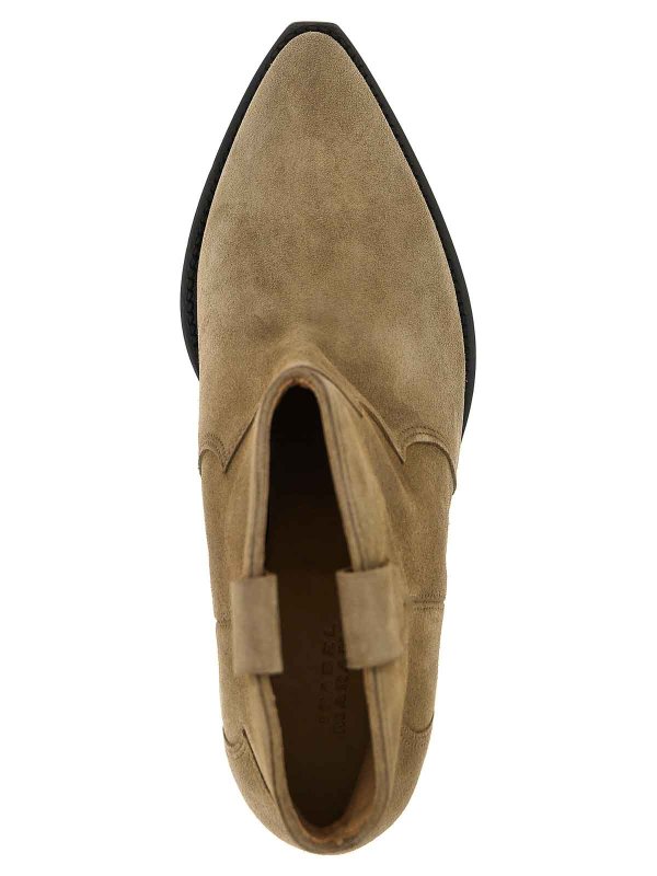 アンクルブーツ - ベージュ shop online: ISABEL MARANT