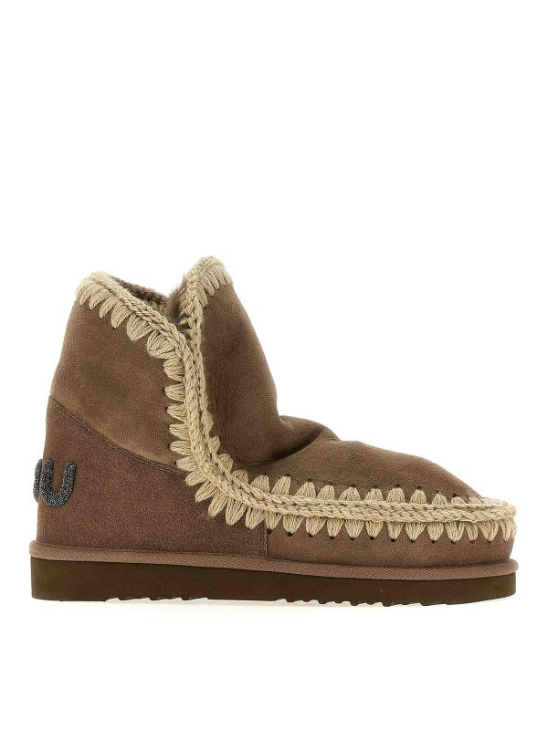 MOU: ブーティー - アンクルブーツ - ブラウン