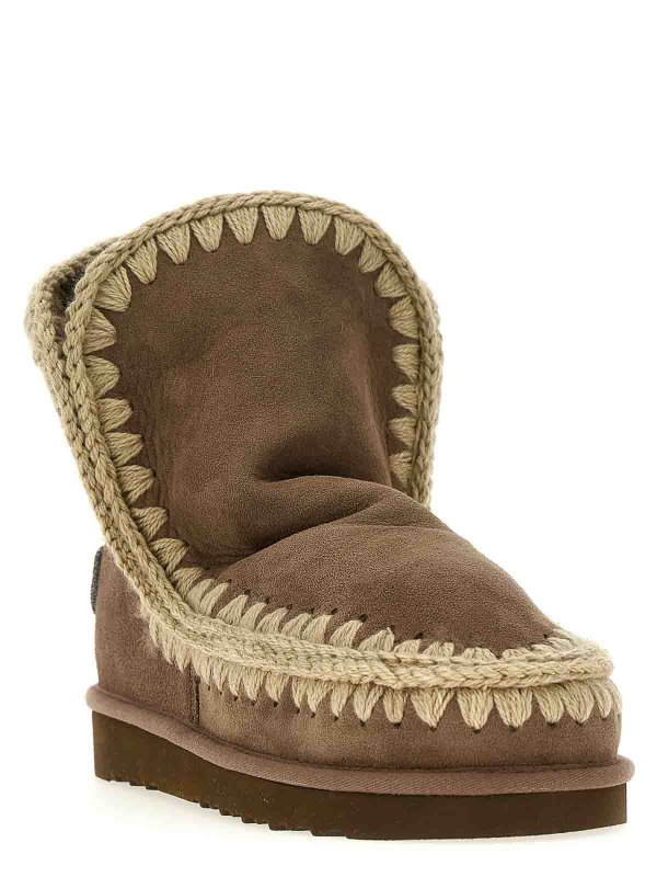 MOU: ブーティー online - アンクルブーツ - ブラウン