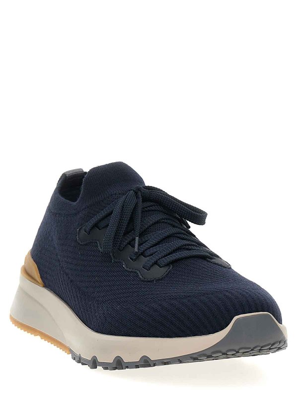 BRUNELLO CUCINELLI: trainers online - Knitted Sneakers