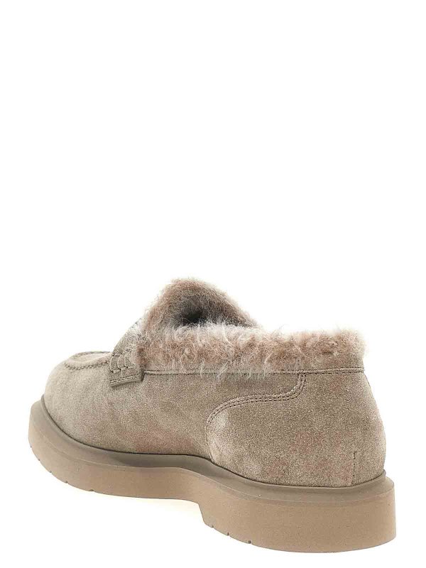 The Best Shops BRUNELLO CUCINELLI: Loafers & Slippers - Suede Loafers