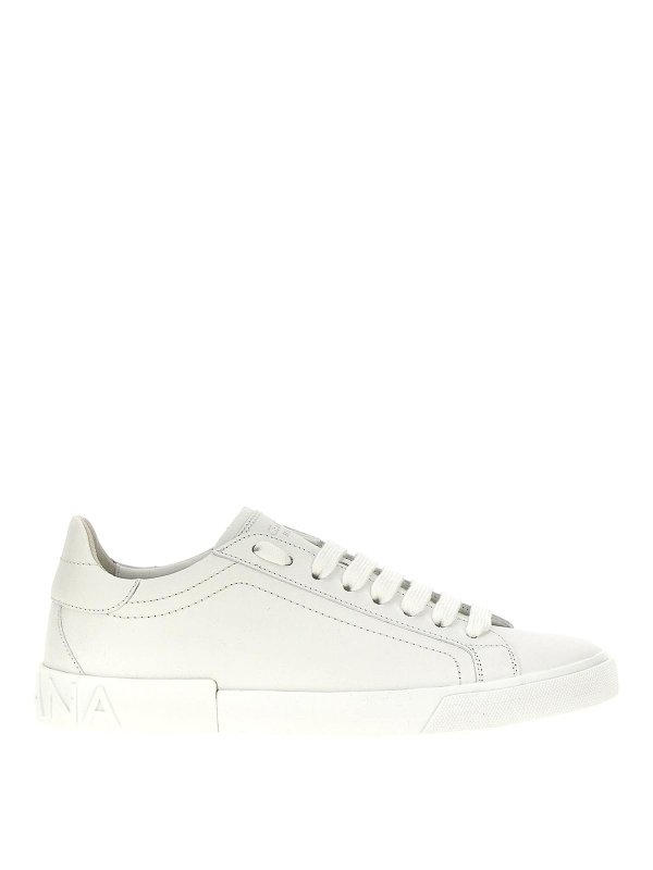 DOLCE & GABBANA: Zapatillas - Zapatillas - Blanco