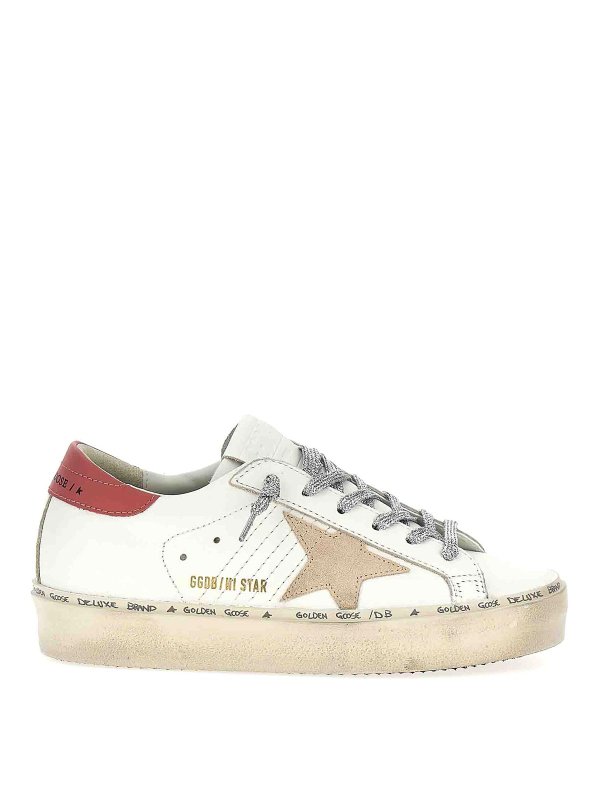 GOLDEN GOOSE: Chaussures de sport - Baskets - Blanc