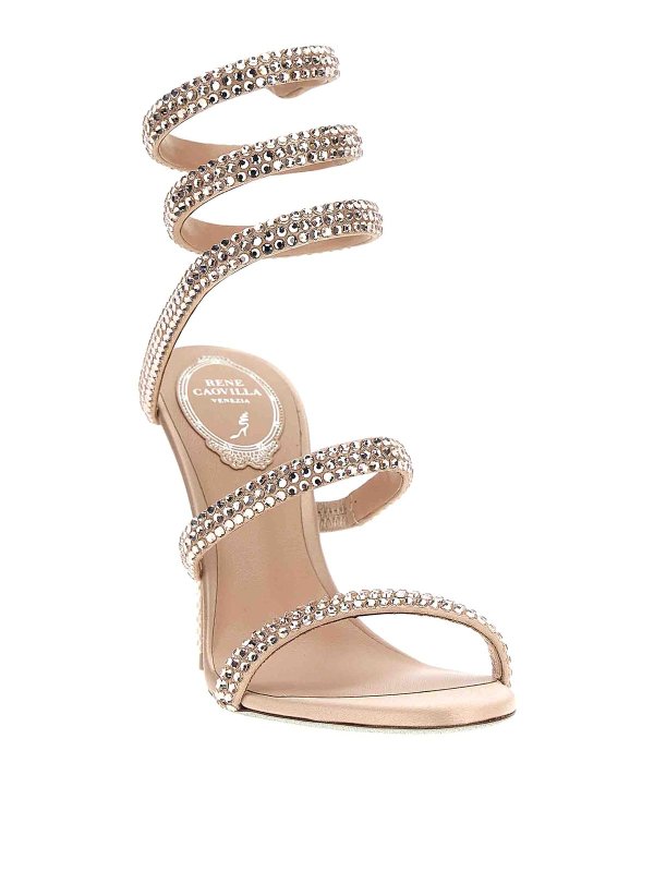 RENE CAOVILLA: サンダル online - サンダル - ヌードカラー