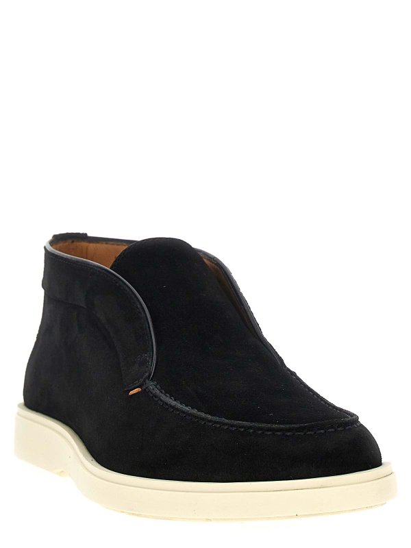 SANTONI: boots online - Suede Boots