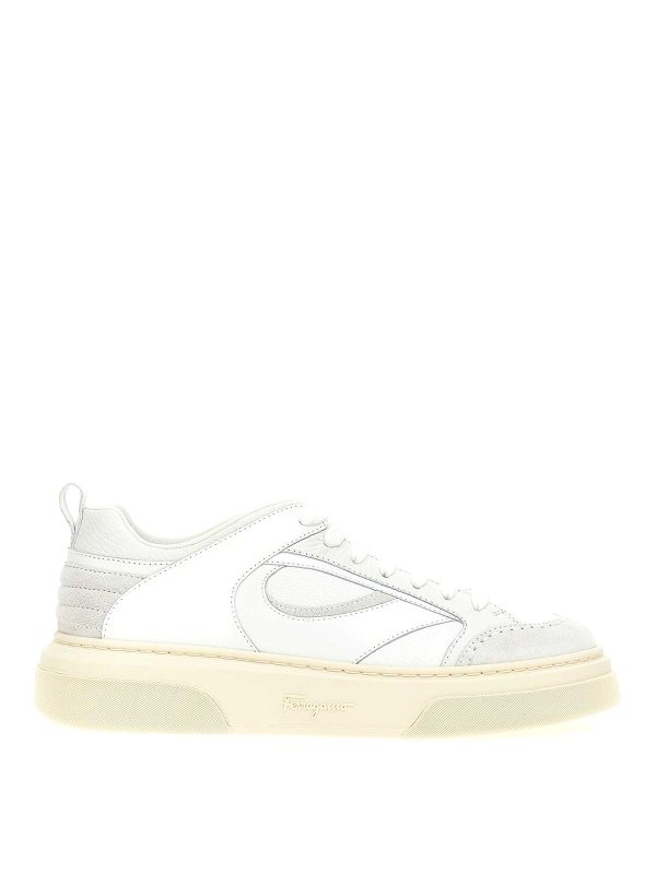FERRAGAMO: trainers - Cassina Mix Sneakers