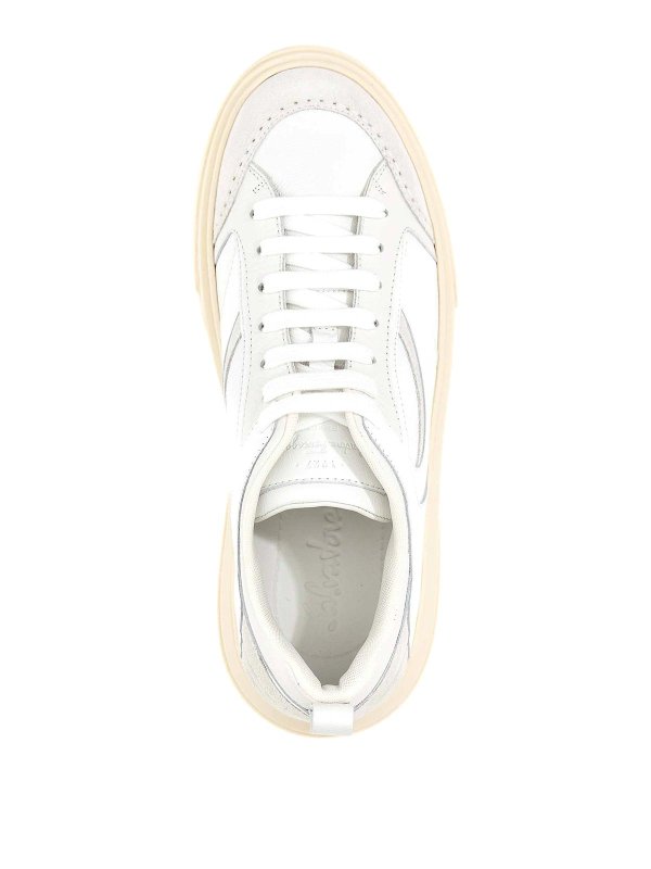 The Best Shops FERRAGAMO: trainers - Cassina Mix Sneakers