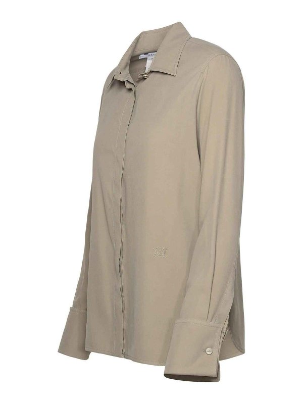 The Best Shops Max Mara: Hemden - Hemd - Grün