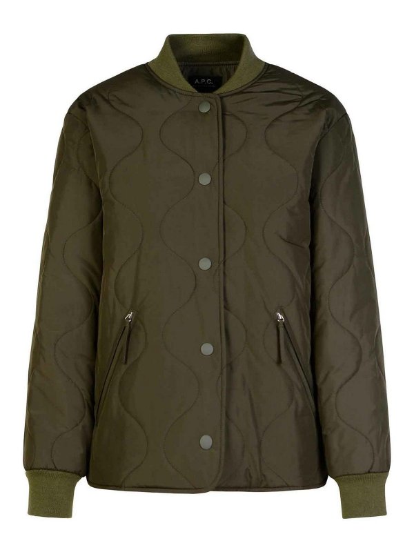 A.P.C.: Casualjacken - Casualjacke - Grün