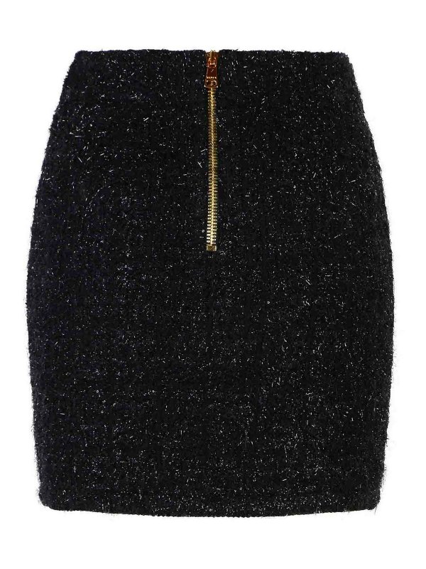 Balmain: Minifaldas online - Minifalda - Negro