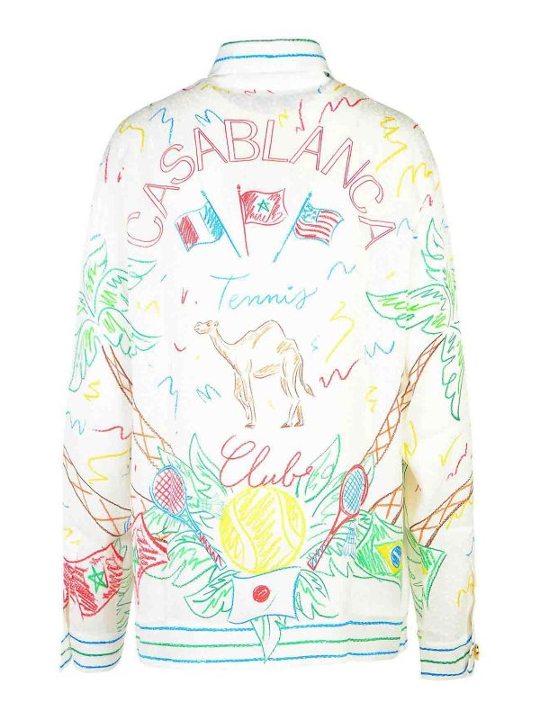 CASABLANCA: camicie online - Camicia di seta bianca