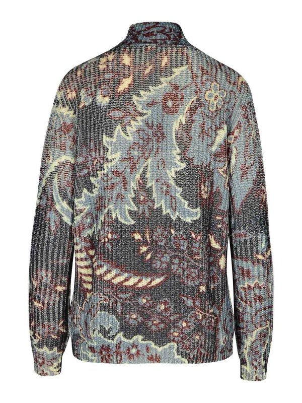 ETRO: Turtlenecks & Polo necks online - Multicolor Wool Turtleneck Sweater