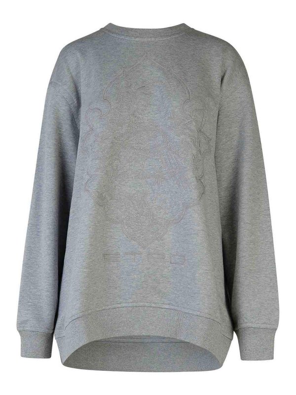 ETRO: スウェット＆セーター - スウェットシャツ/セーター - グレー