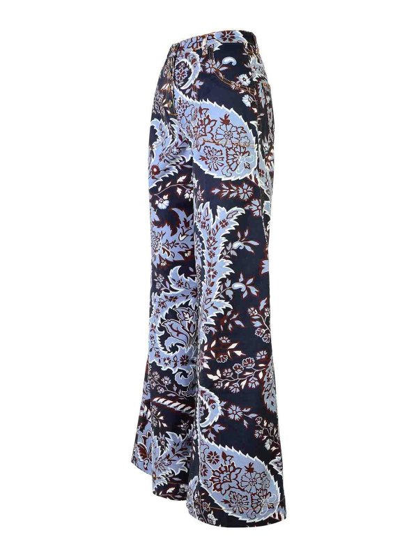 The Best Shops ETRO: Bootcut - Bootcut Jeans - Blau