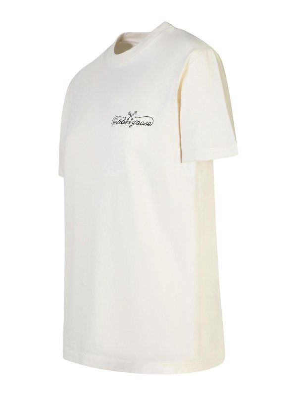 The Best Shops GOLDEN GOOSE: T-shirts - T-Shirt - Weiß