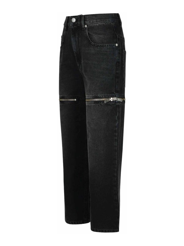 The Best Shops ISABEL MARANT: ブーツカットジーンズ - ブーツカットジーンズ - 黒