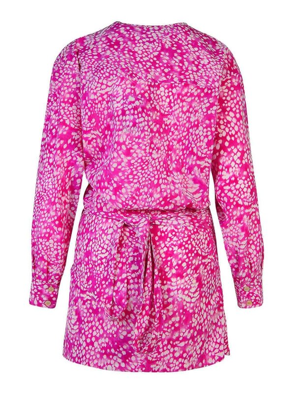 ISABEL MARANT: abiti corti online - Vestito  Habla In Misto Seta Fucsia